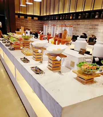 Cold Salad Buffet Station