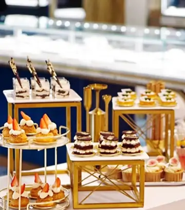 Combined Buffet Pastry Rack