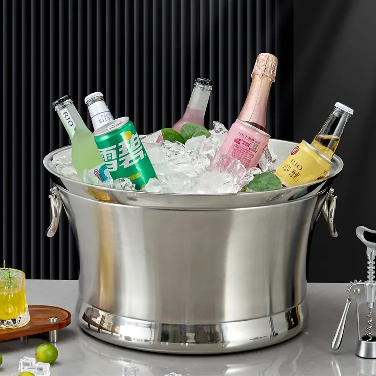 Stainless Steel Ice Bucket