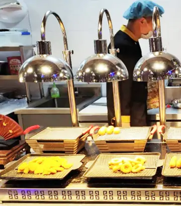 Commercial Food Heat Lamp Counter