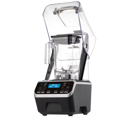 New Brushless Motor Soundproof Smoothie Machine 2L Capacity 2200W Eco-Friendly Stainless Steel Electric Blender for Commercial