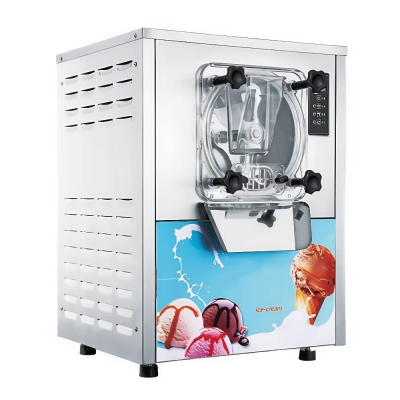 Hot Selling 16-20L/h Desktop Small Hard Ice Cream Machine New Condition Automatic Fruit Milk Ice Cream Maker for Dessert Shop